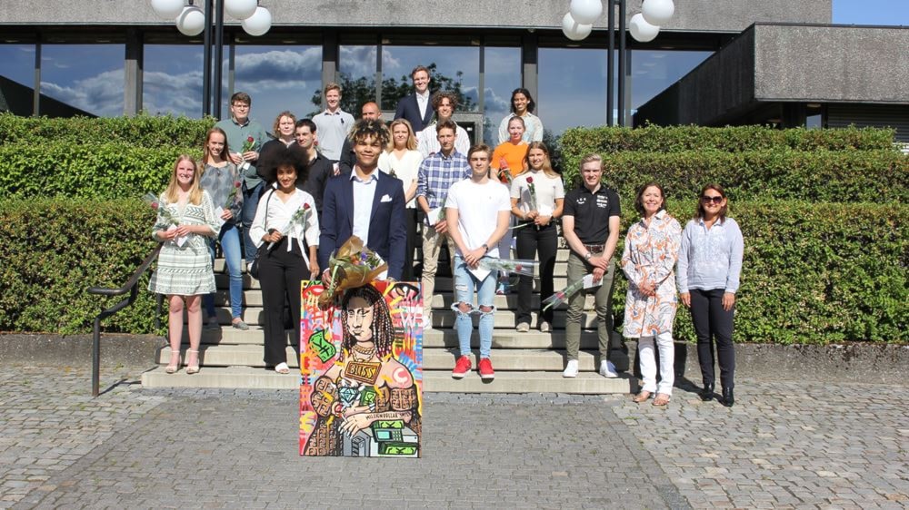 Dommertalent Theo Schrader Roander fikk idrettstipend på kr 10 000.